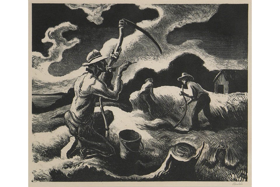 Artwork from “Food for Thought: A Taste of the Canton Museum of Art Collection” at Lancaster’s Decorative Arts Center of Ohio (photo courtesy of Decorative Arts Center) Artwork from “Food for Thought: A Taste of the Canton Museum of Art Collection” at Lancaster’s Decorative Arts Center of Ohio (photo courtesy of Decorative Arts Center)