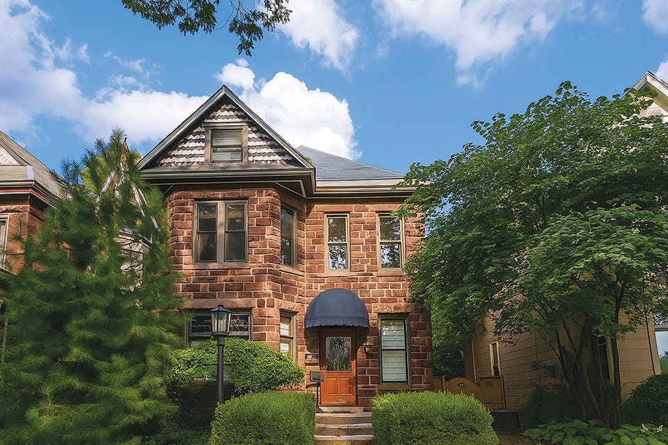 House at 50th Anniversary Short North Tour of Homes & Gardens in Columbus (photo courtesy of Short North Civic)