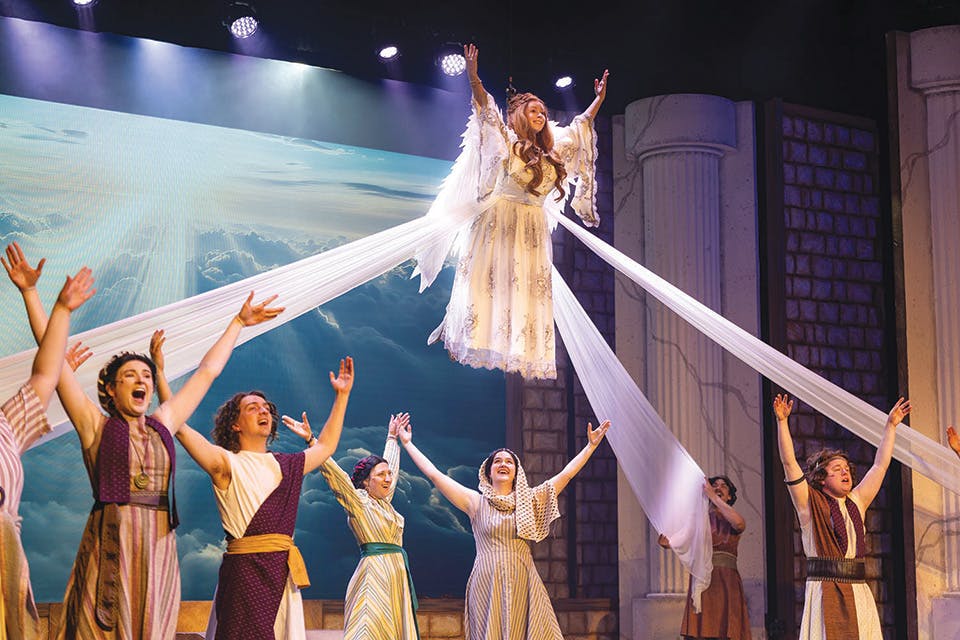 “The Road to Damascus: A Musical Journey Through the Book of Acts” at the Ohio Star Theater (photo courtesy of Ohio Star Theater)