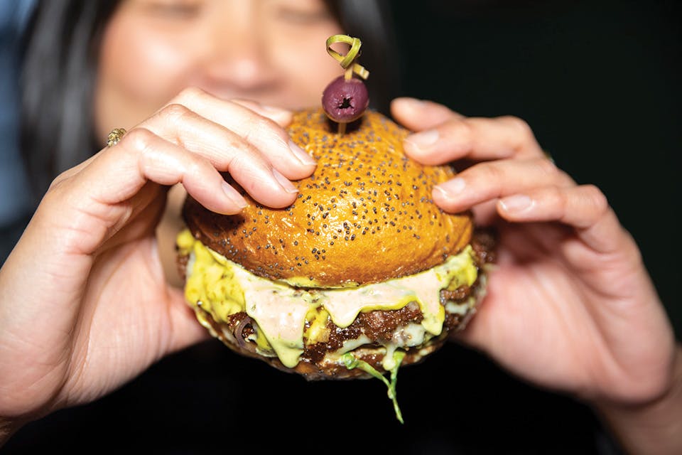 The Good One burger from Good Company in Akron (photo courtesy of Good Company) The Good One burger from Good Company in Akron (photo courtesy of Good Company)