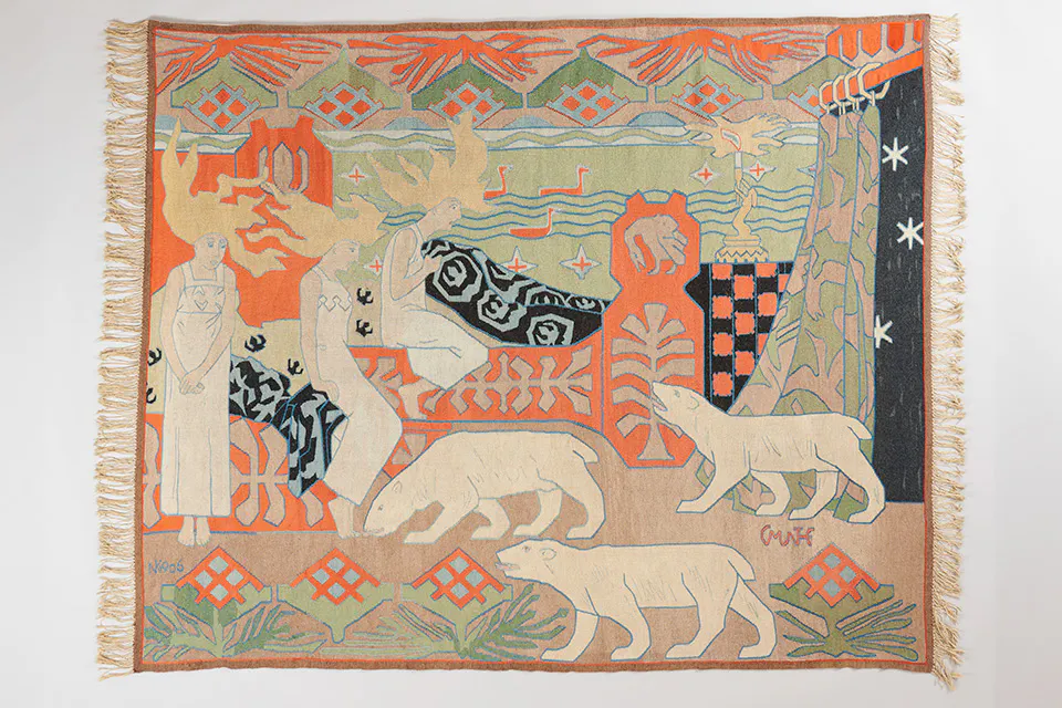 Gerhard Munthe’s “The Suitors” at Cincinnati’s Taft Museum of Art (photo collection of David and Susan Werner, courtesy of The Frick Pittsburgh)s