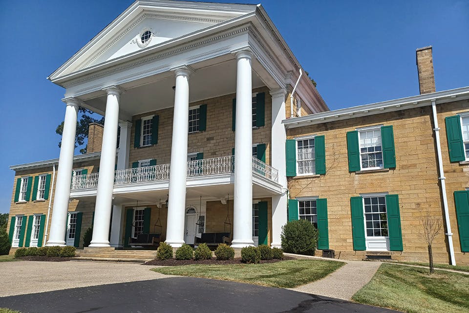 Exterior of Bryn Du Mansion (photo courtesy of Bryn Du Commission)