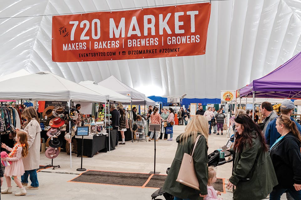 Interior of 720 Indoor Show at 2026 Stark Home & Garden (photo courtesy of 720 Market)