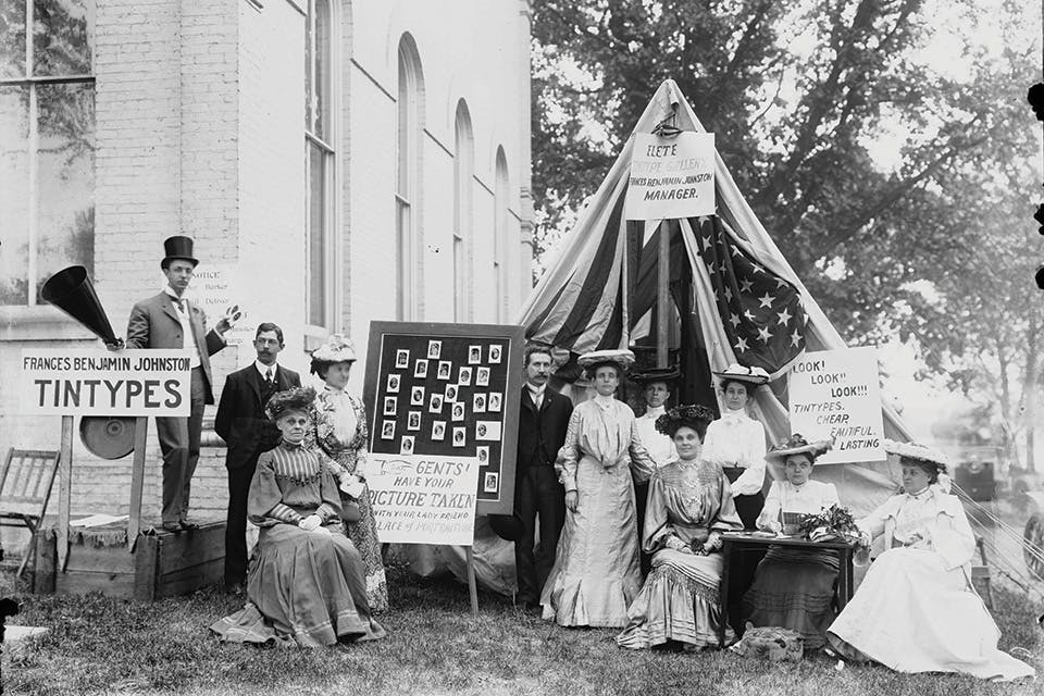 Photograph taken by Frances Benjamin Johnston (photo courtesy of McKinley Presidential Library & Museum)
