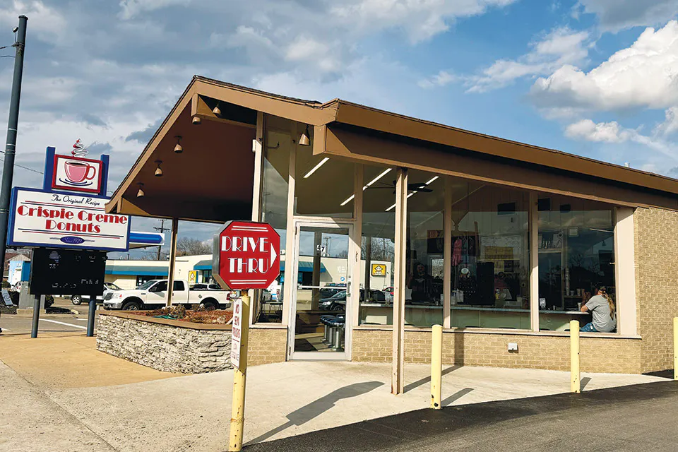Exterior of Crispie Creme Donuts in Chillicothe (photo courtesy of Crispie Creme Donuts)