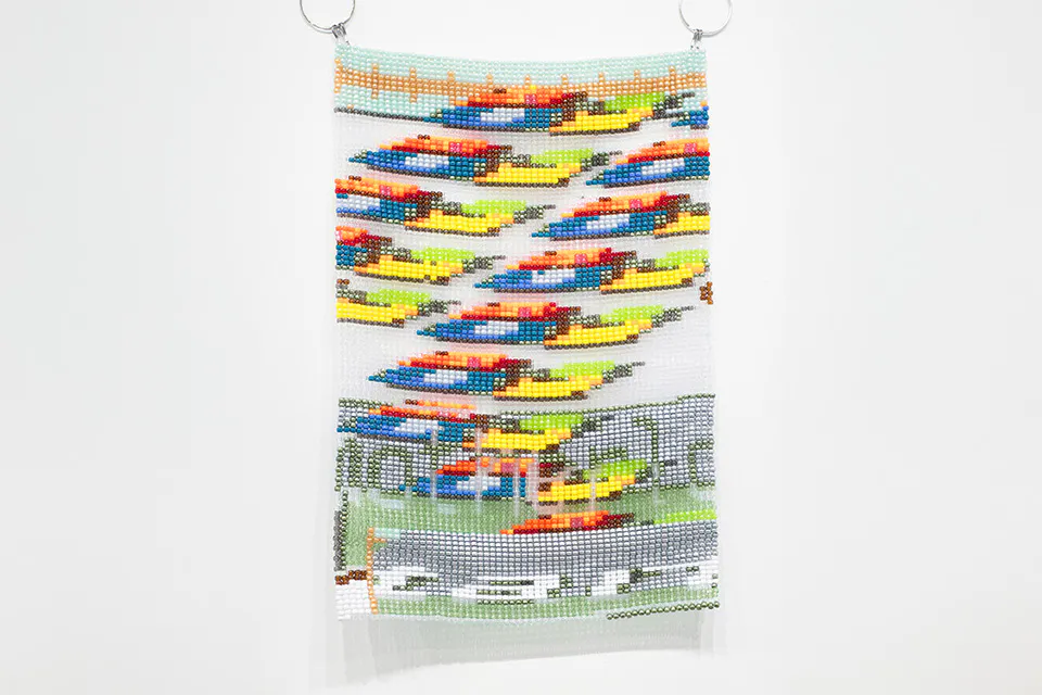 “Motherlode 1” by Akeylah Wellington (photo courtesy of Ohio Arts Council’s Riffe Gallery)