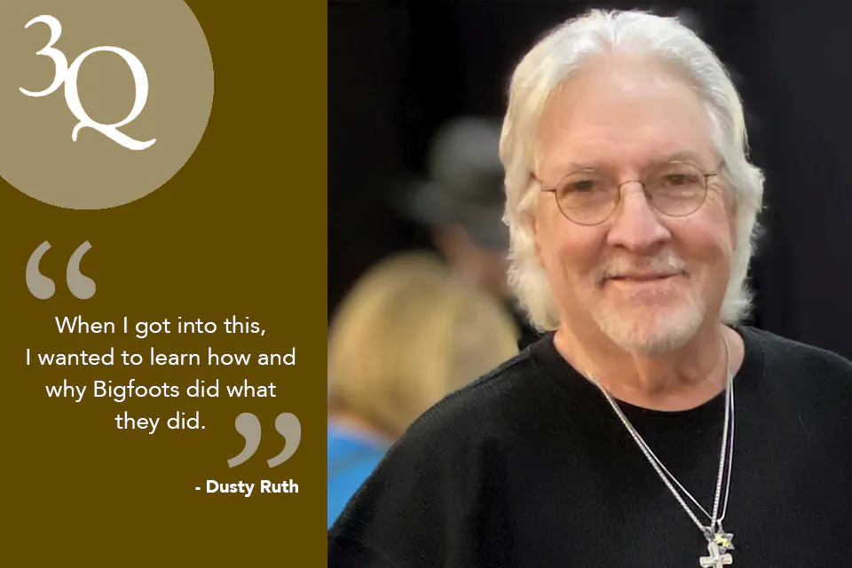 Bigfoot investigator Dusty Ruth of the Bigfoot Field Researchers Organization (photo courtesy of Dusty Ruth)