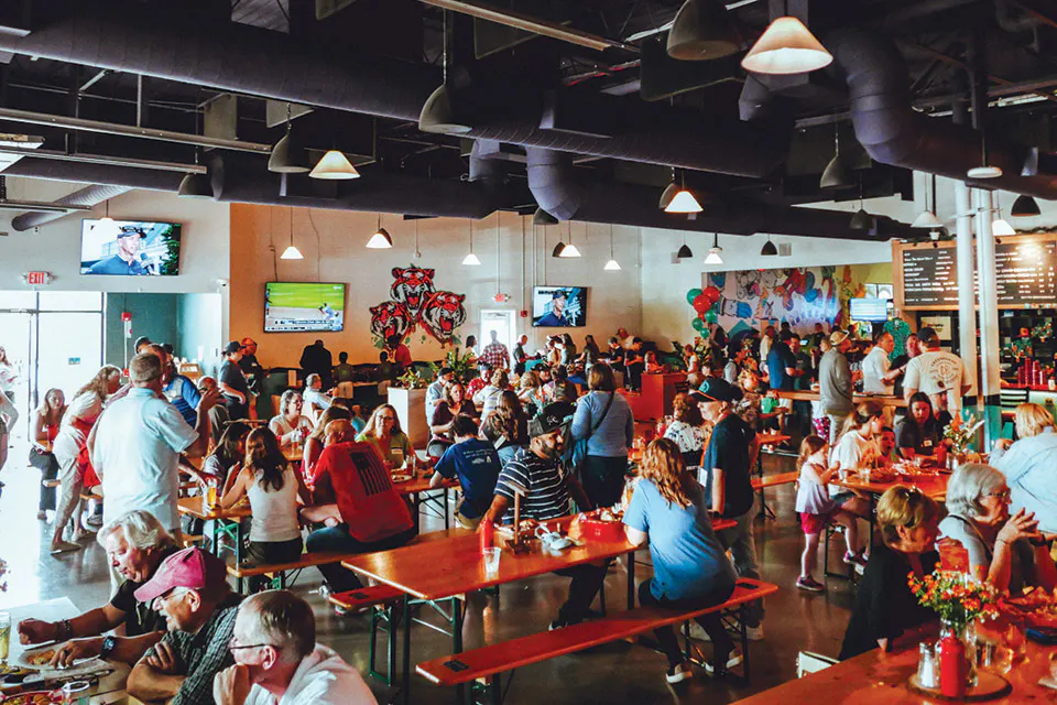 Crowd at Wandering Monsters in Cincinnati (photo courtesy of Wandering Monsters)