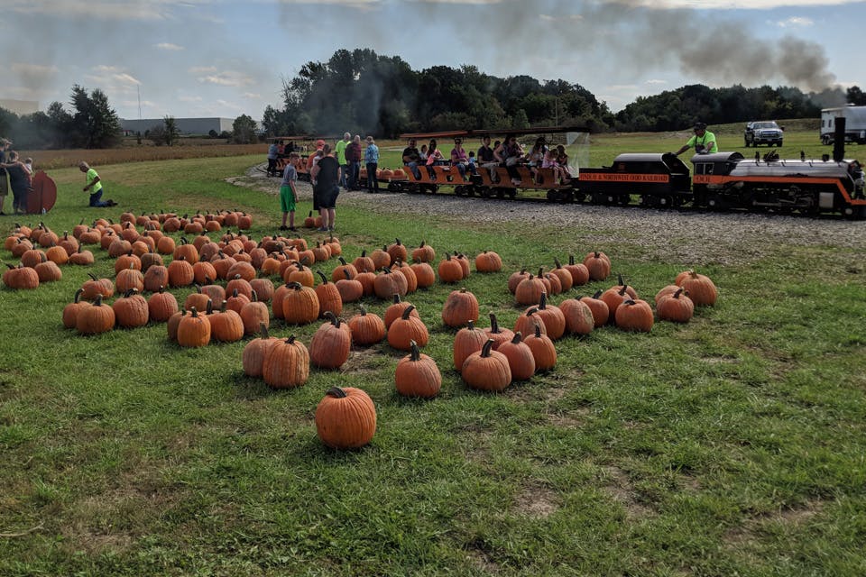 Pumpkin Train at Northwest Ohio Railroad Preservation Inc.