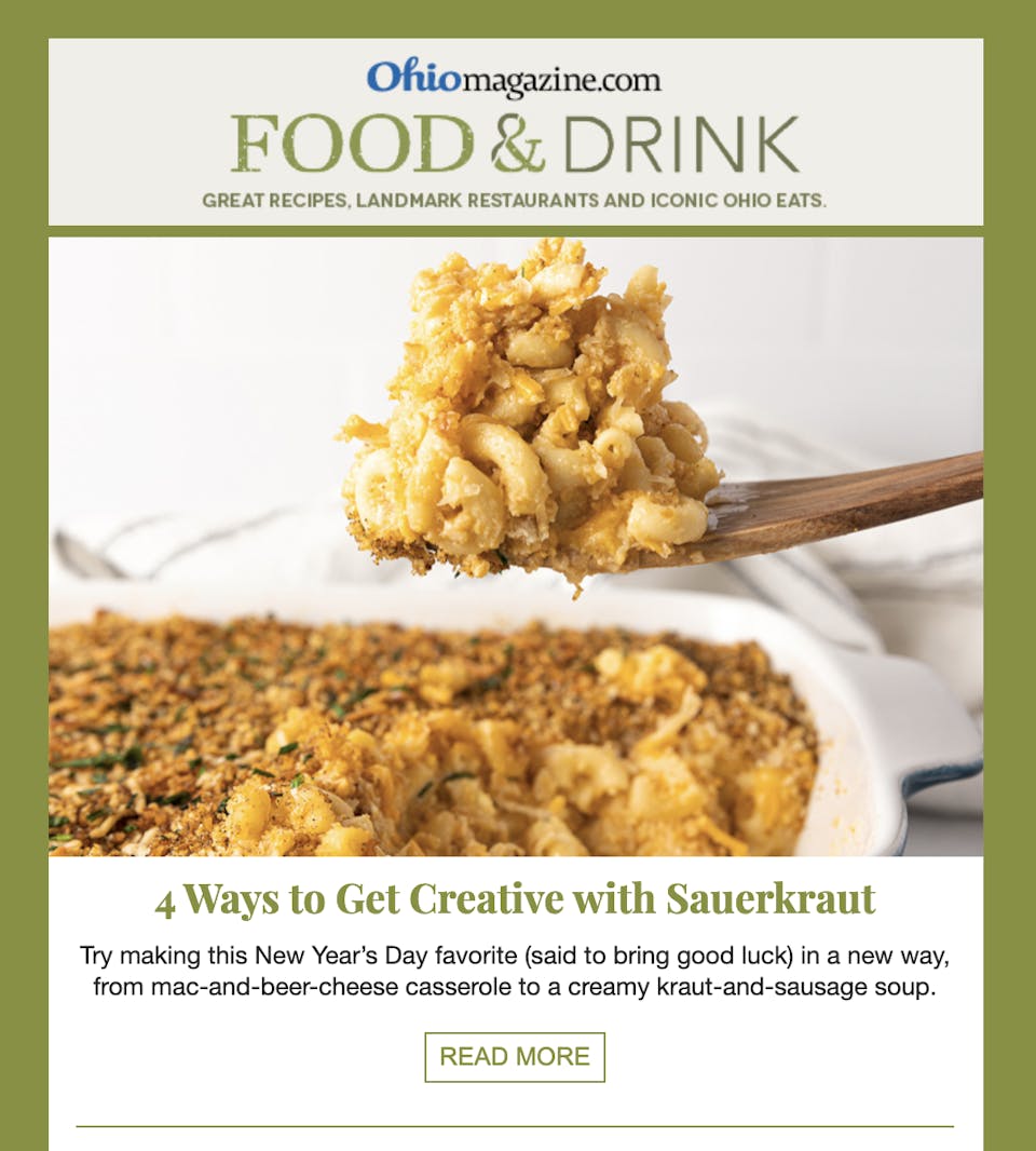 Food & Drink newsletter image