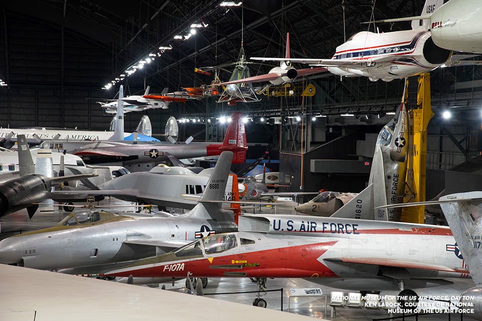 Airplanes at National Museum of the US Air Force