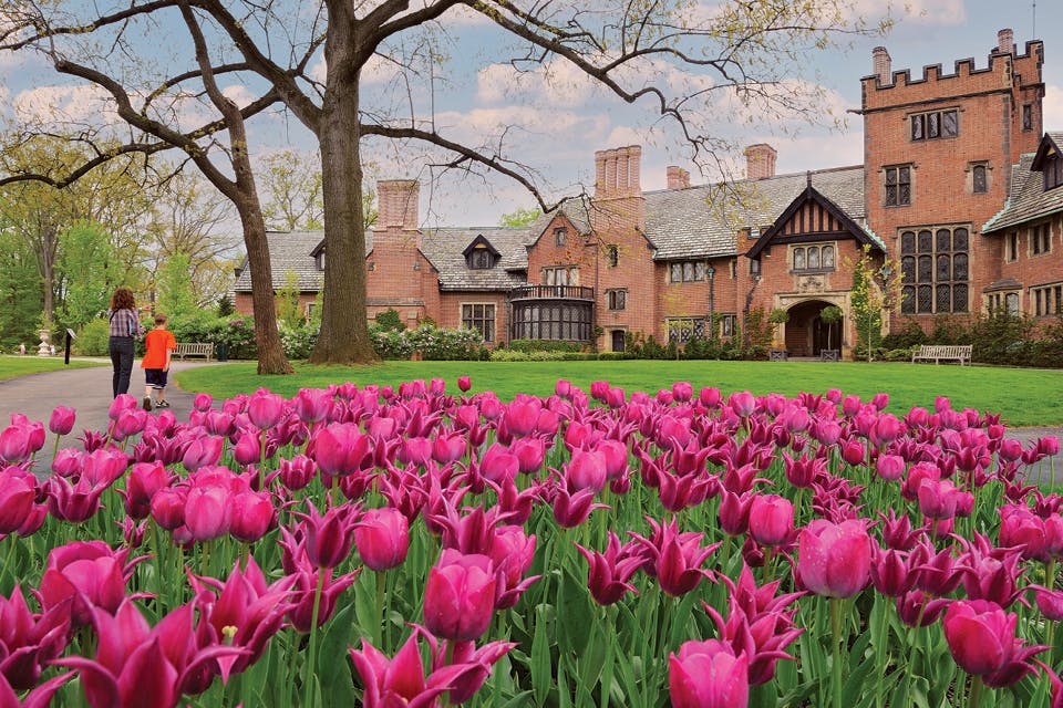 Stan Hywet Hall & Gardens in Akron (photo courtesy of)